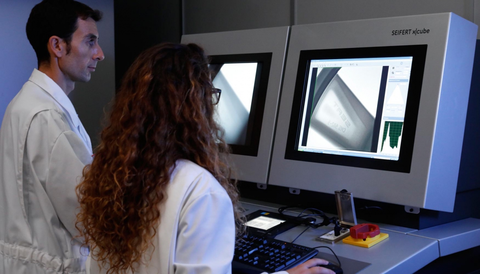 Las pruebas de rayos X y tacs permiten confirmar la calidad de los materiales
