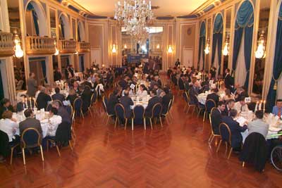 Cena de gala en el Hotel Ritz de Barcelona