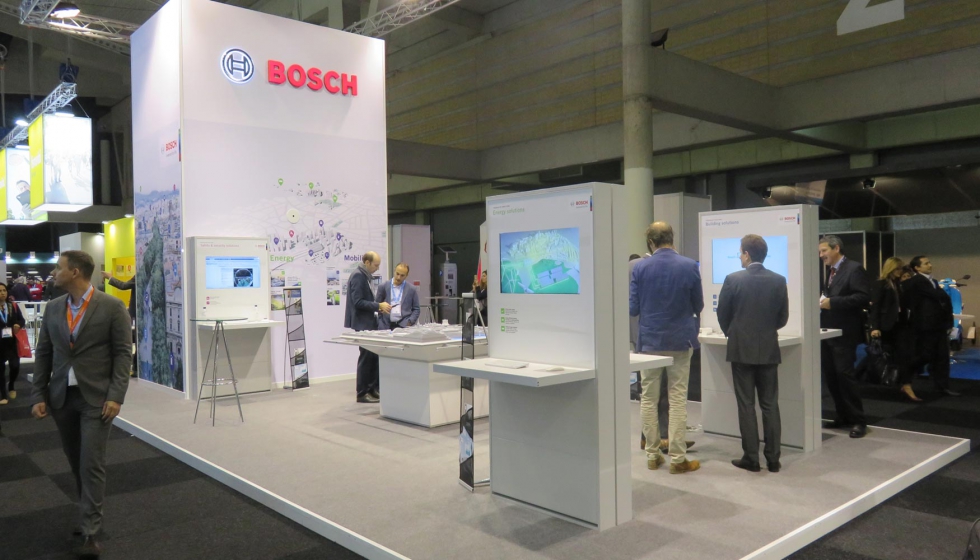 Stand de Bosch en el Smart City Expo World Congress