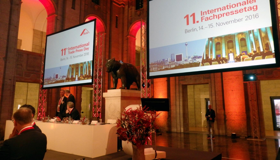 Berln acogi la 11 edicin del International Trade Press Day de Roto Frank