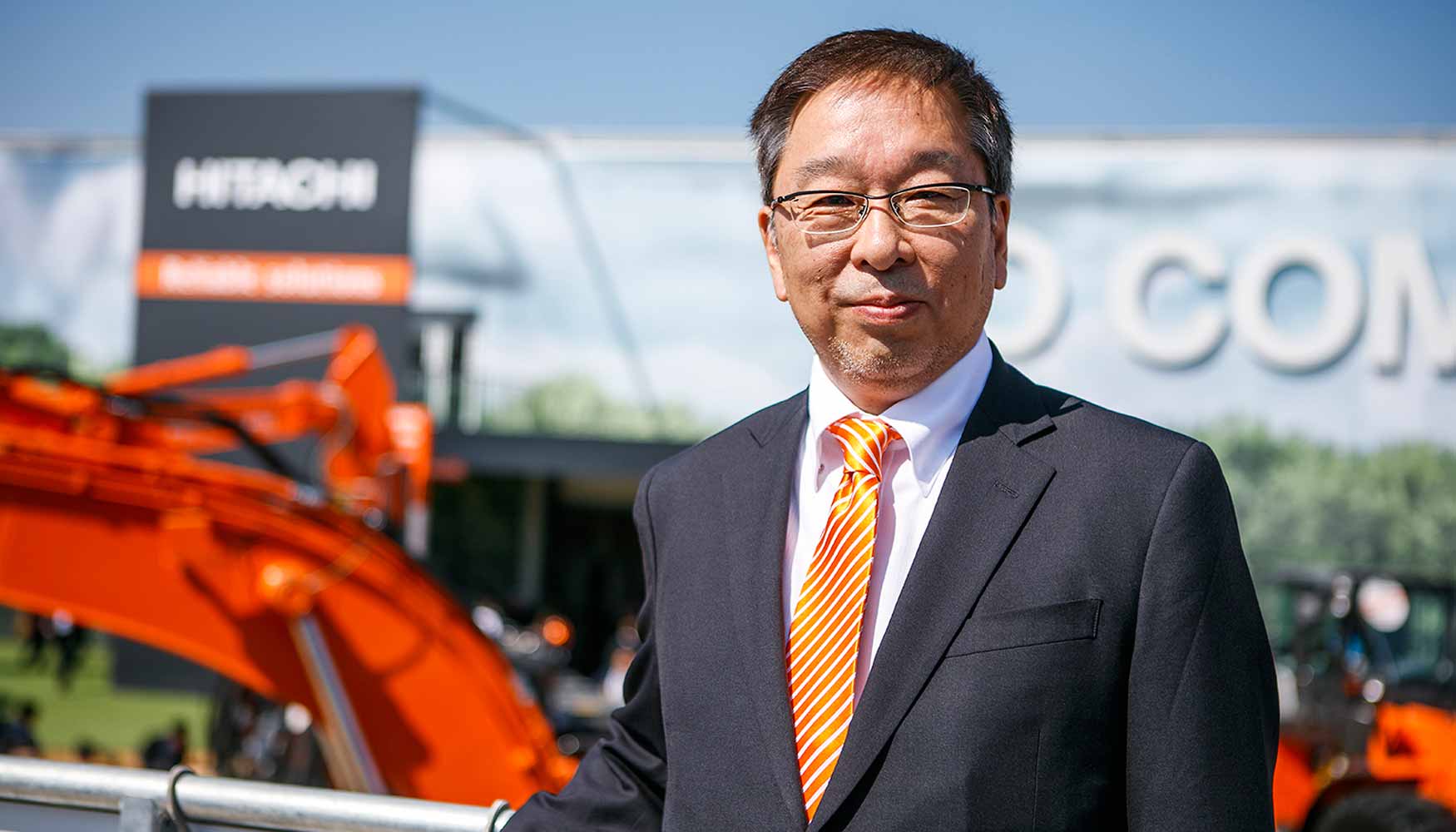 Makoto Yamazawa, presidente de Hitachi Construction Machinery (Europe) - HCME