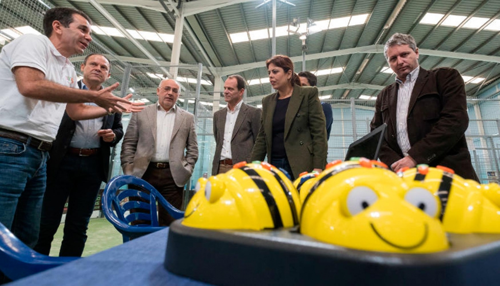 Antonio Morales, presidente del Cabildo de Gran Canaria, y Minerva Alonso, consejera de Industria y Comercio, participaron en la jornada E.S-Cult...