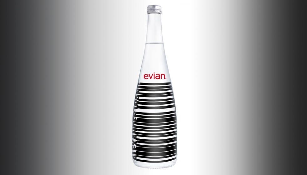 Marca exclusiva: Evian est de moda con sus botellas exclusivas. (Foto: Danone Waters)