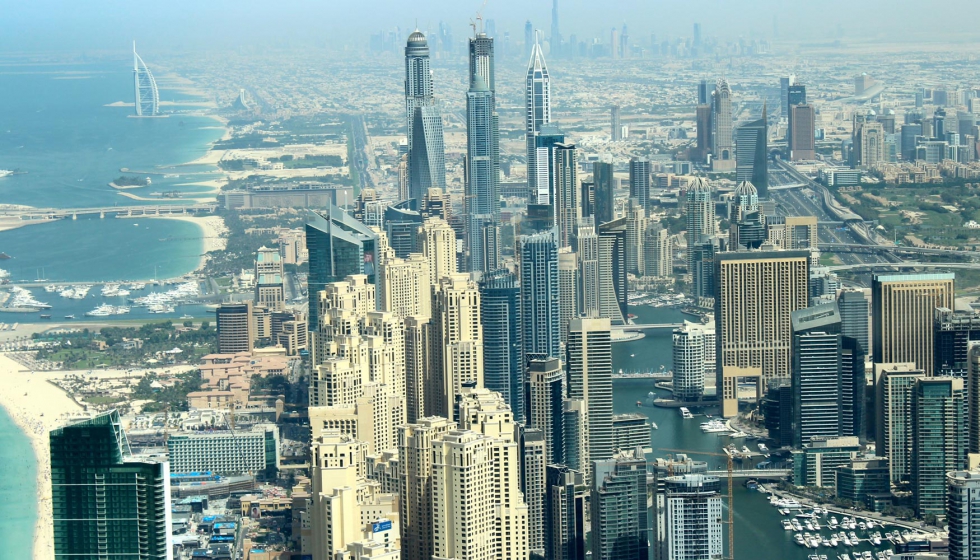 Grandes rascacielos de Dubi, smbolo de la modernidad del emirato