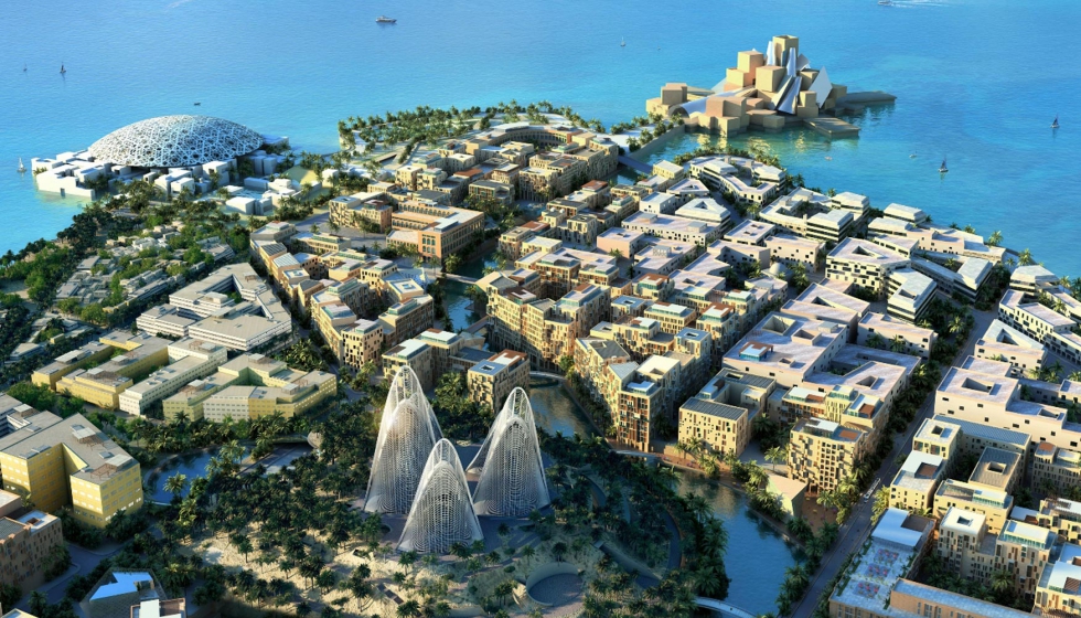'Saadiyat Island' con los museos del Louvre, Guggemheim y Zayed National Museum