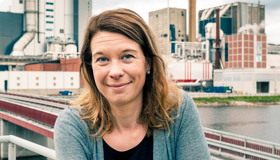 Anna Mrtensson, directora de Gestin Ambiental de Iggesund Mill