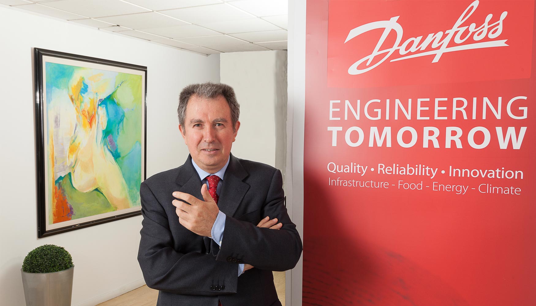 Flix Sanz, ingeniero de sistemas de campo de Danfoss