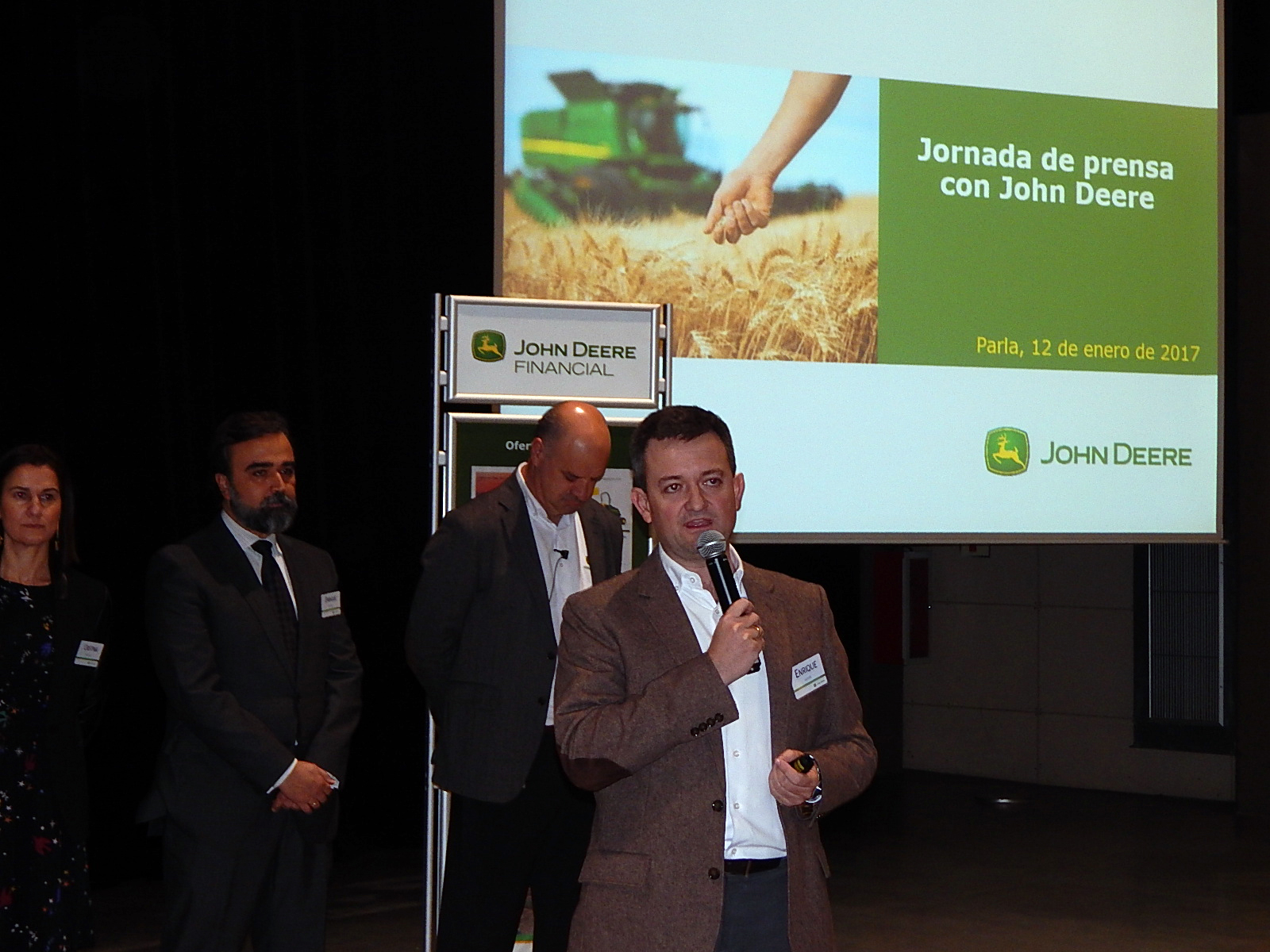 Enrique Guilln, director general de John Deere Ibrica, hizo balance del ltimo ejercicio