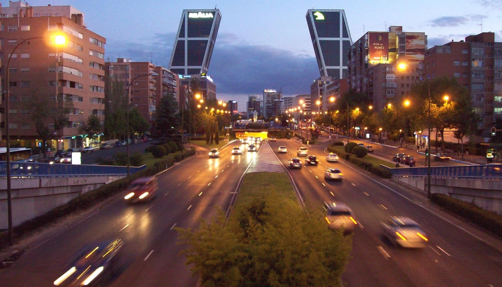 Paseo de la Castellana. Foto: Luis Garca