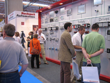 Stand de Rockwell Automation en Matic