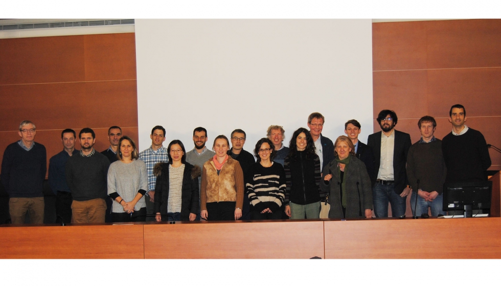 Participantes en el workshop del proyecto Optibarn