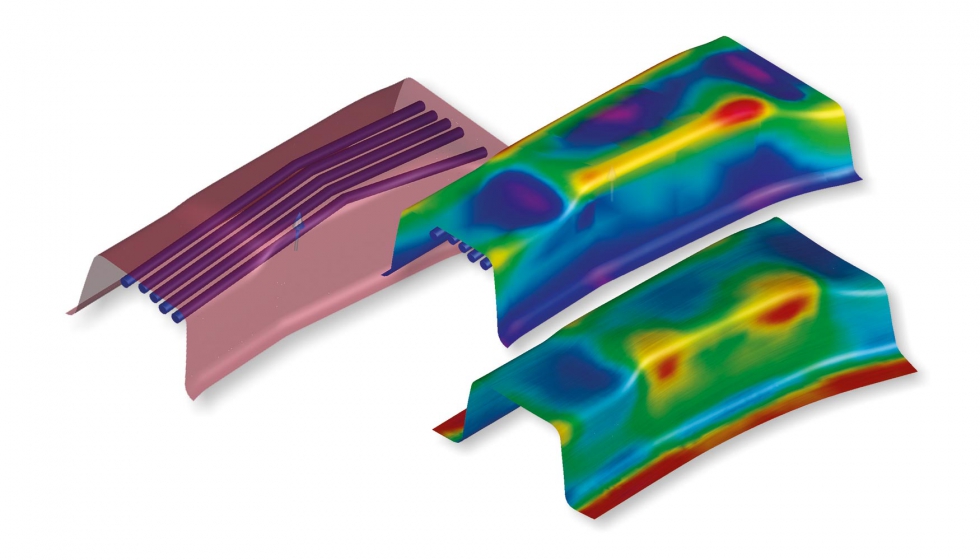 Una de las novedades es en el modelado del proceso para conformado en caliente...