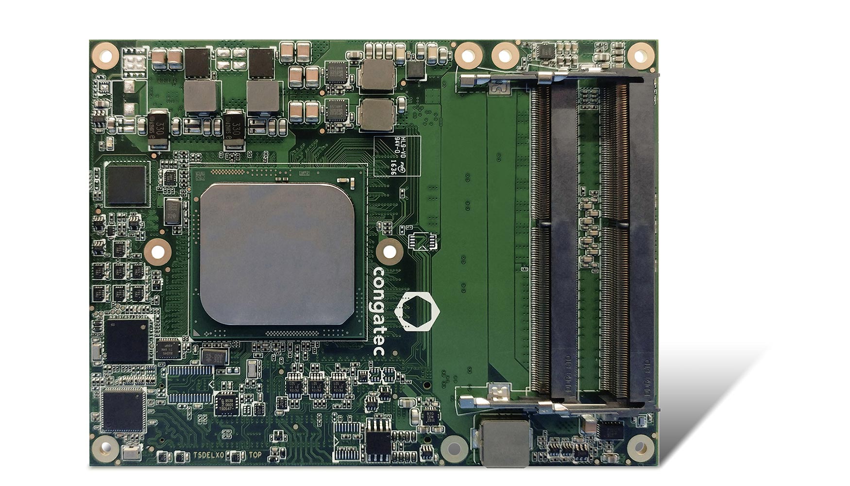 El nuevo mdulo SOM compabible con COM Express Type 7 de Congatec incluye los procesadores Intel Xeon (codigo: Broadwell DE)...