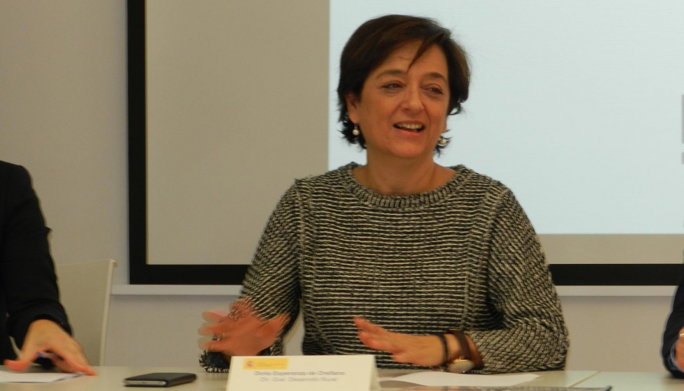 Esperanza Orellana, directora general de Desarrollo Rural