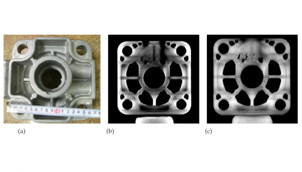 Figura 13. Efecto del efecto beam hardening debido a la falta de penetracin [30]