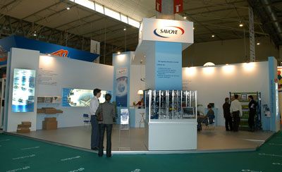 Image of the Savoye Stand in the latest edition of the international logistics and maintenance (2007 SIL)