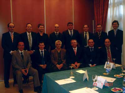 Participants of the meeting of Afespo