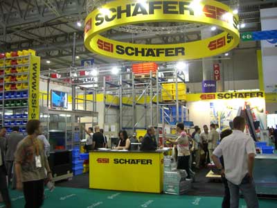 El stand de SSI Schfer en SIL 2007 recibi numerosas visitas