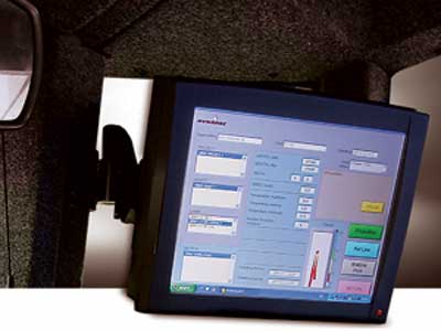 The Dynapac DCA class A software is used for the optimization of compaction of asphalt