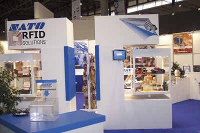 Imagen del stand de Sato Iberia durante el SIL2007