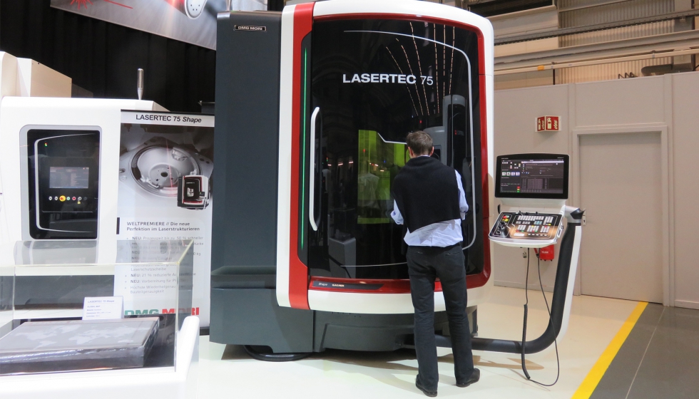 La Lasertec 75 Shape para la texturizacin mediante lser de estructuras tcnicas