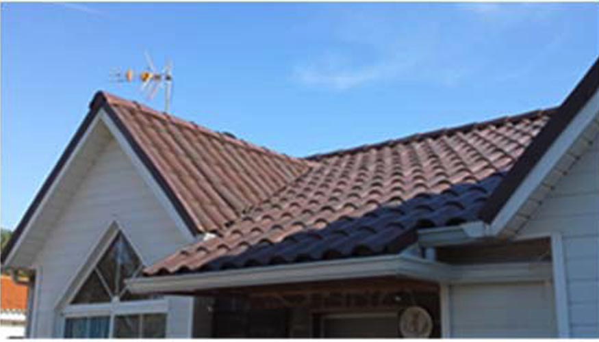 Cubiertas y tejados para exteriores fabricados con polietileno reciclado