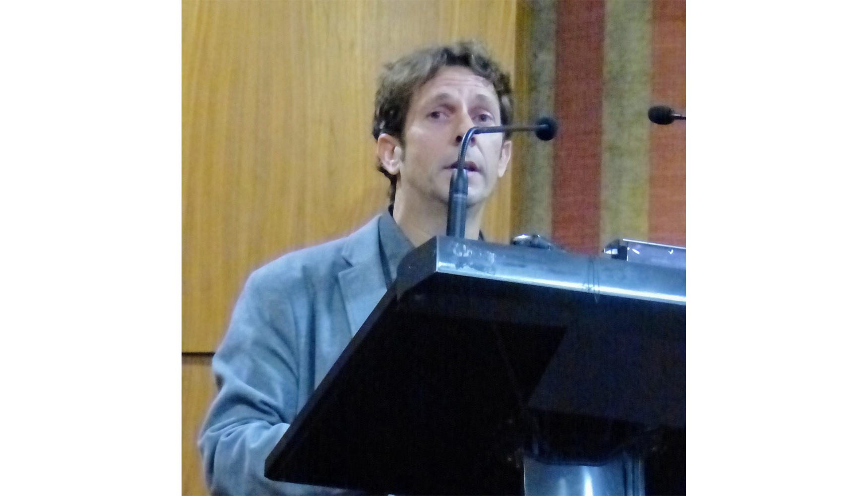 Javier Moreno, Dr. ICCyP (Cedex), durante su intervencin