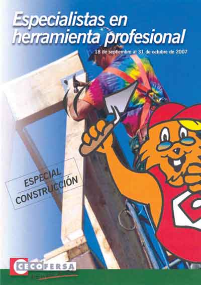 Cover of the booklet for the construction of Cecofersa