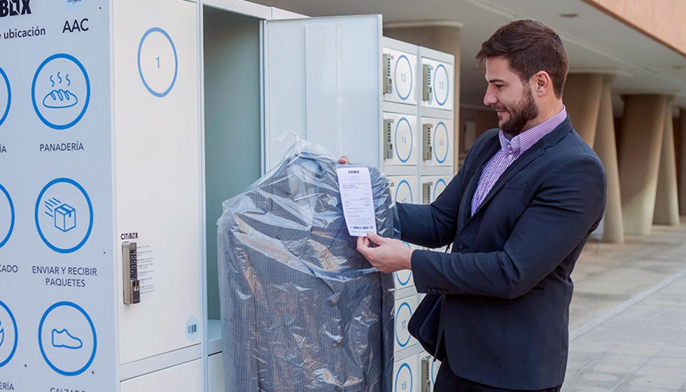 Las taquillas electrnicas de Citibox se ubican en las zonas comunes de los edificios