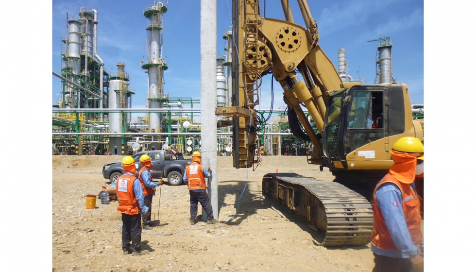 Operarios trabajando