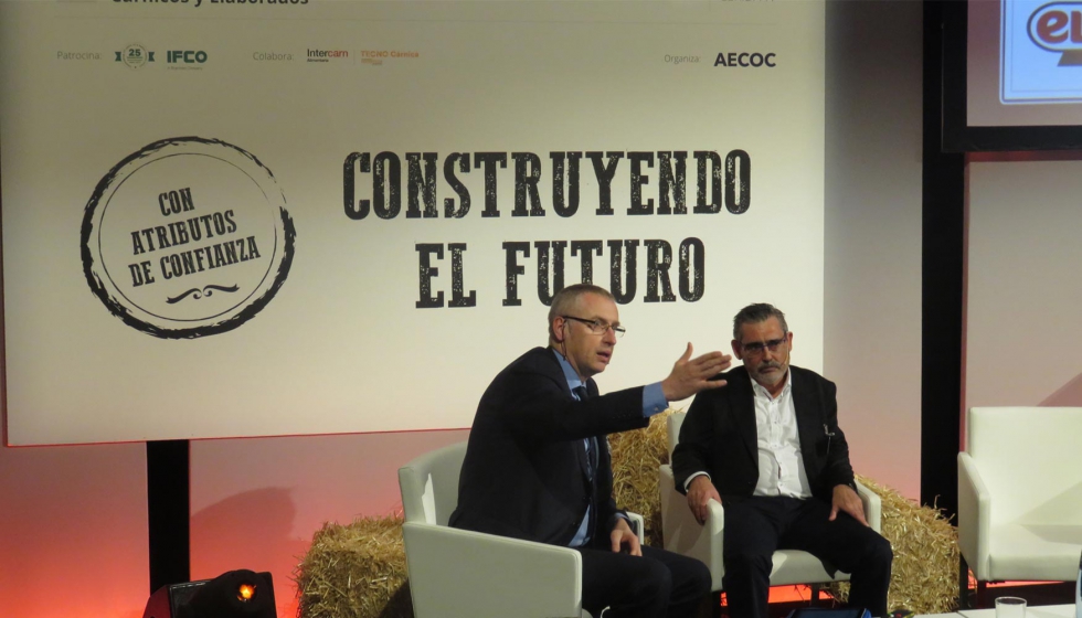 Jordi Cuatrecasas, director de Desarrollo de AECOC, entrevist a Juanjo Berlanga, CEO de Bor Market