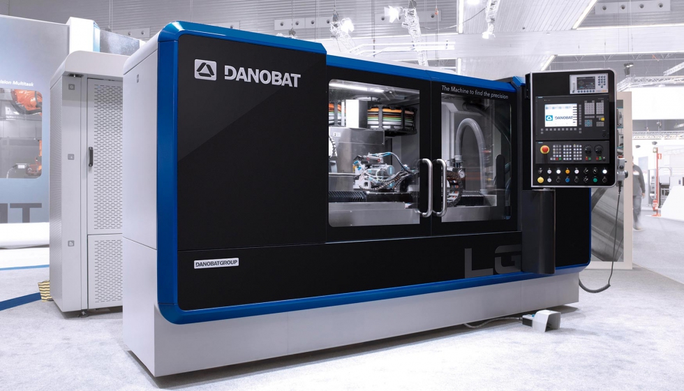 La mquina est dotada de un software personalizado de fcil manejo denominado Danobat DoGrind...