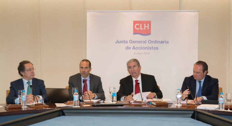 CLH repartir entre sus accionistas el 100% del beneficio obtenido en 2015, que fue de 174,2 millones de euros despus de impuestos...