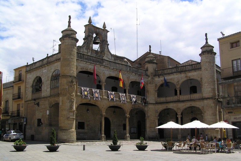 Fachada del Ayuntamiento de Ciudad Rodrigo, Salamanca