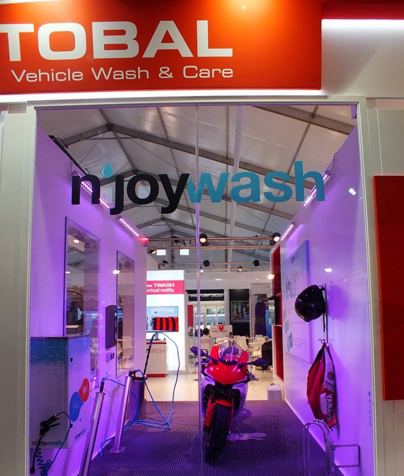 Los centros de lavado N'joyWash incorporan msica, fragancias, iluminacin especial...