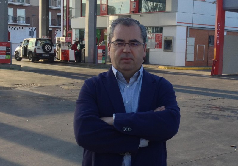 Fernando Mena, presidente de la Asociacin de Empresarios de Estaciones de Servicio de Extremadura (Aresex)