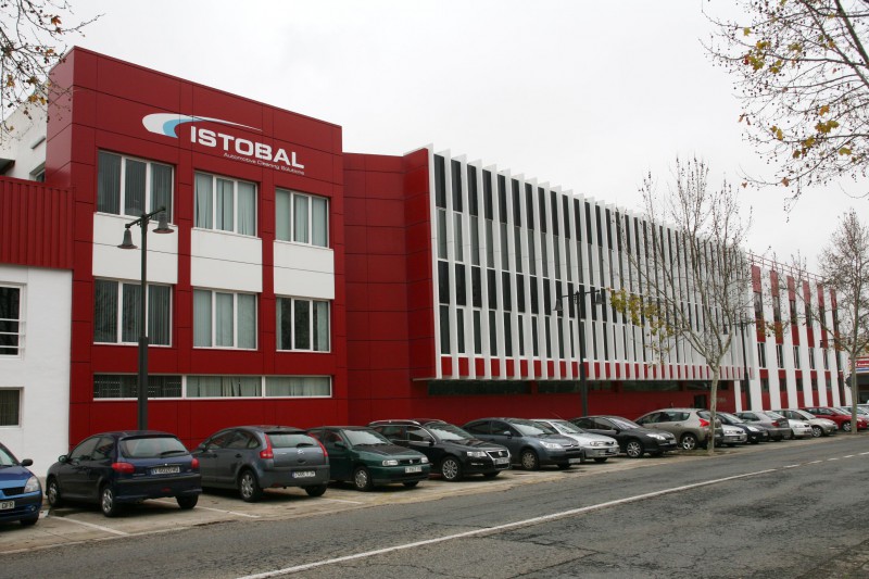 Exterior de la sede central de Istobal, en la localidad valenciana de LAlcudia