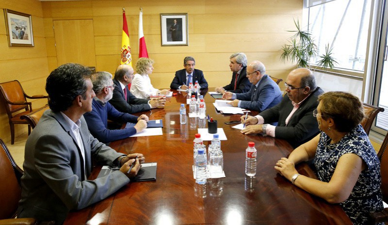 Reunin del Consejo de Gobierno de Cantabria celebrado el 29 de octubre...