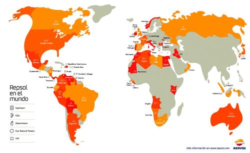 Repsol mapamundi