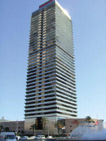 La sede de MelonDistrict se encuentra en la quinta planta del rascacielos