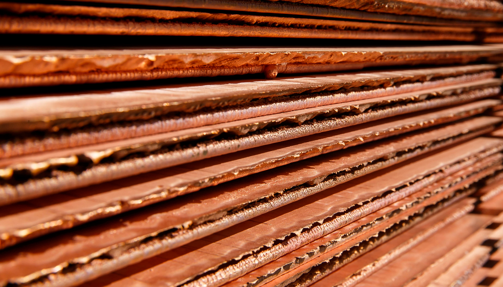 El producto final de Cobre Las Cruces: ctodos de cobre de una pureza del 99,999%