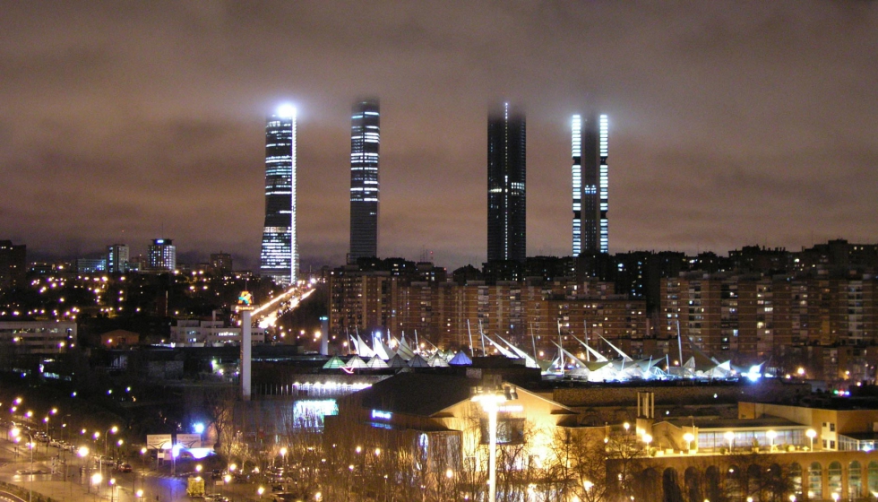 Las Cuatro Torres de Madrid. Foto: Luis Fernndez Garca