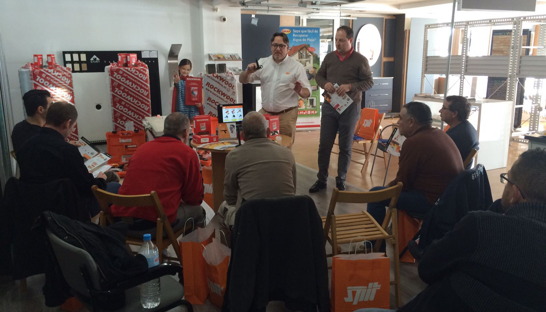 Jornada realizada conjuntamente por Rockwool y Spit