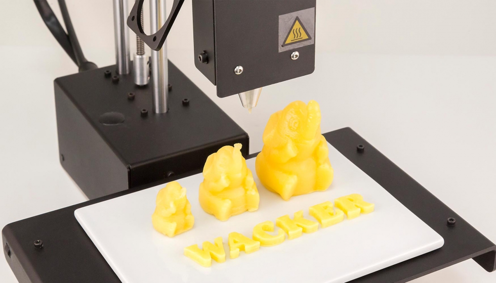 El primer chicle para impresoras 3D, desarrollado por Wacker, permite hacer goma de mascar de cualquier forma