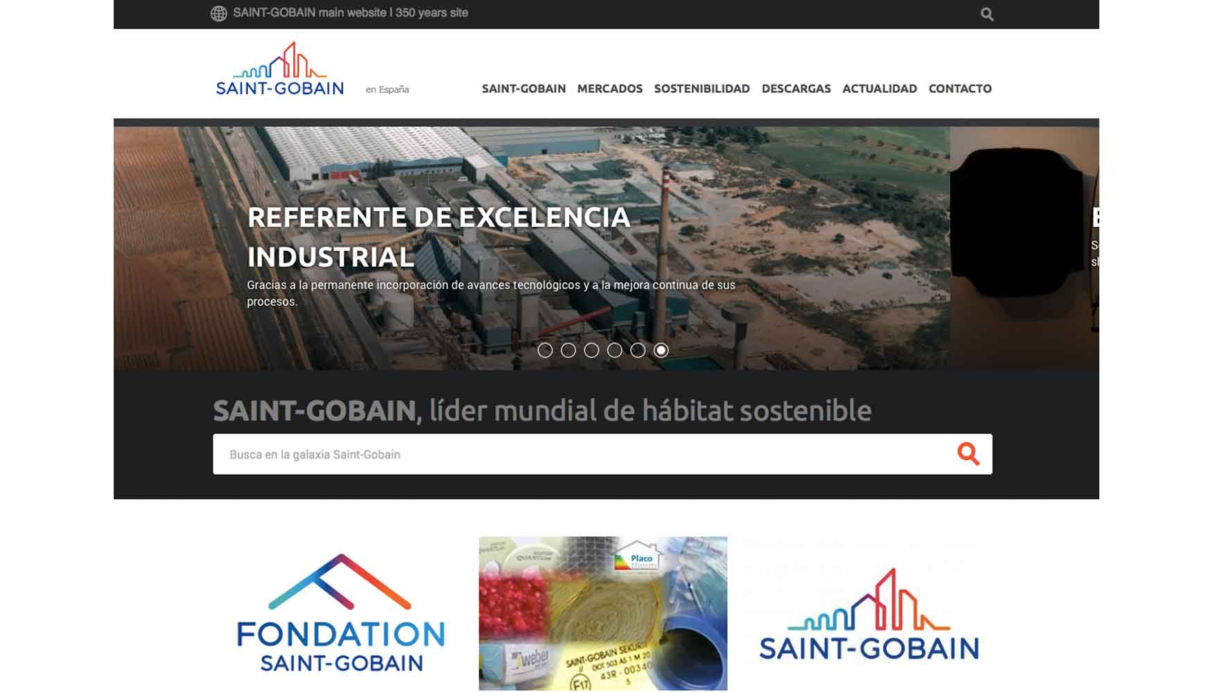 Nueva web de la Delegacin General Mediterrnea de Saint-Gobain