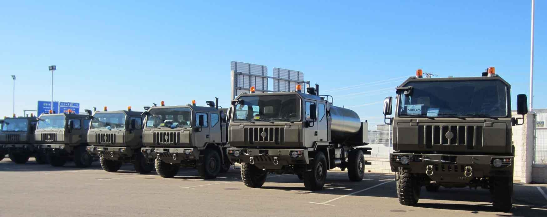 El Ministerio de Defensa espaol ya ha recibido 150 unidades de los camiones de alta movilidad suministrados por Iveco Defence Vehicles...