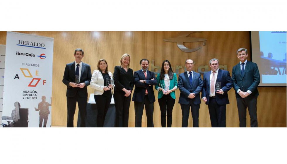 Premiados en los galardones Aragn, Empresa y Futuro 2017