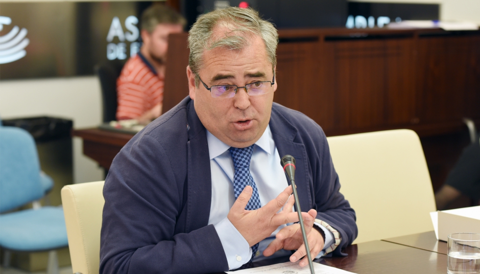 El presidente de la Asociacin Regional de Empresarios de Estaciones de Servicio de Extremadura (Aresex), Fernando Mena...