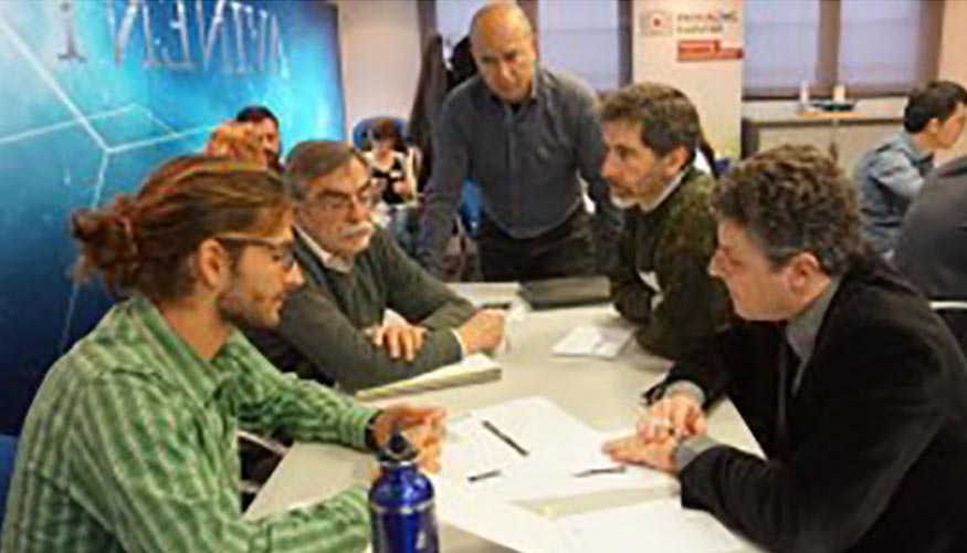 El trabajo Intercluster con diferentes cadenas de valor, genera nuevos negocios. Foto: Taller con Tecnologas Mdicas en Avinent...