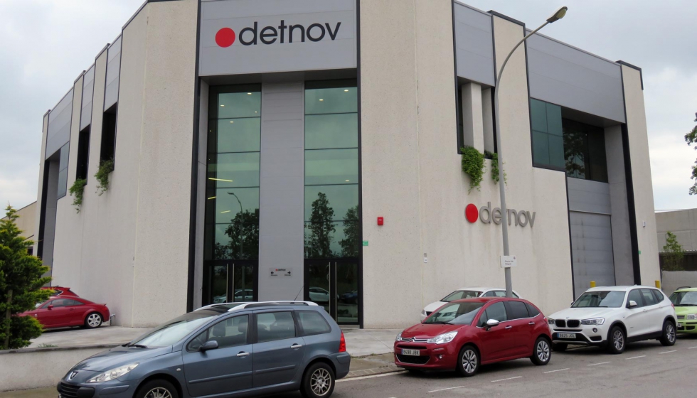 Vista exterior de las nuevas instalaciones de Detnov